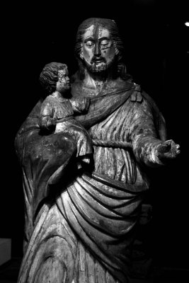 In the historical site there is a small museum with saints of the church