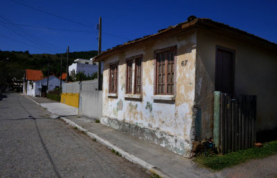 Garopaba; old town. 