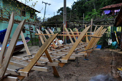 Boats are still built in the area. 