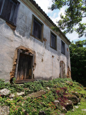 An old house, from the XVIII century and built by slaves.