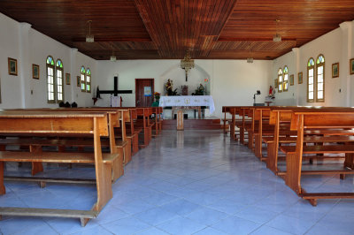 The church; interior