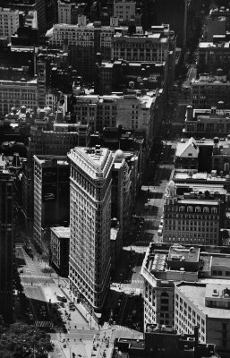 New York, Manhattan (2010); The Flatiron, viewed from the Empire State Building