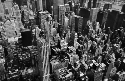 New York, Manhattan (2010); from the Empire State Building