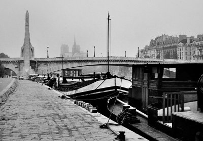 La Seine, in front of Ile Saint Louis