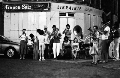 14 Juillet party; à la Boute aux Cailles, near Place d'Italie