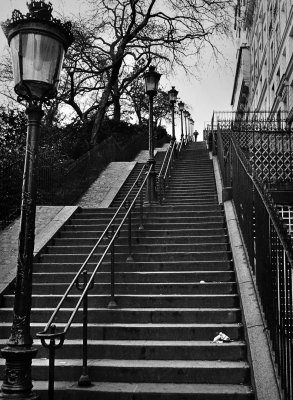 Stairs to Montmartre