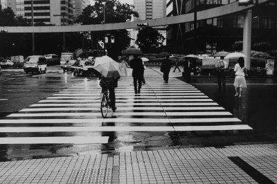 Tokyo, near Shinjuku station (2005), Contax Rx