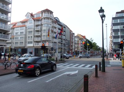 Knokke's main avenue