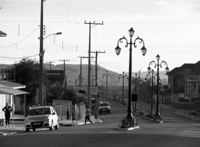 Cambará do Sul main street.