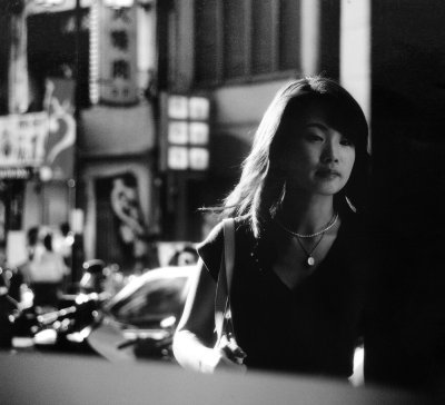 Shinjuku, Tokyo, Japan; taken with a Nikon F4 with a Nikkor 24-85mm/2.8-4