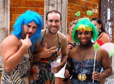 Florianópolis carnival; in the streets.
