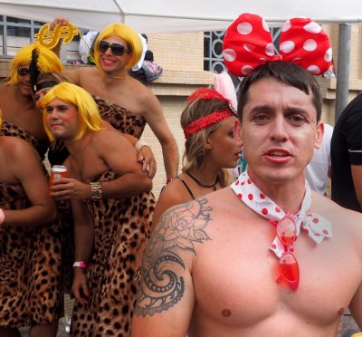 Florianópolis carnival; in the streets.