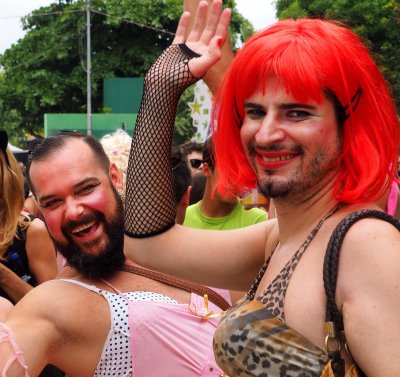 Florianópolis carnival; in the streets.