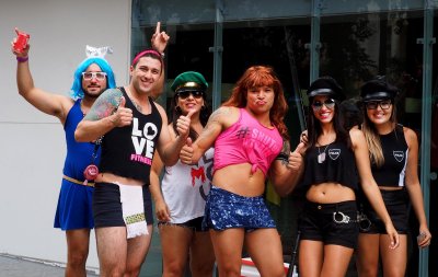 Florianópolis carnival; in the streets.