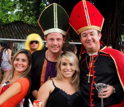 Florianópolis carnival; in the streets.