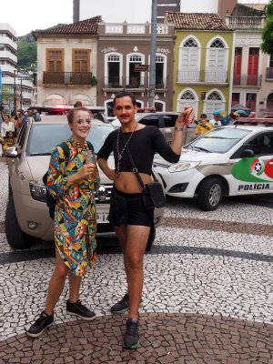 Florianópolis carnival; in the streets.