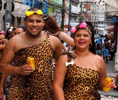 Florianópolis carnival; in the streets. 