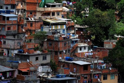 Rocinha Favela view.