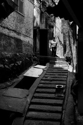 Rocinha Favela people. 