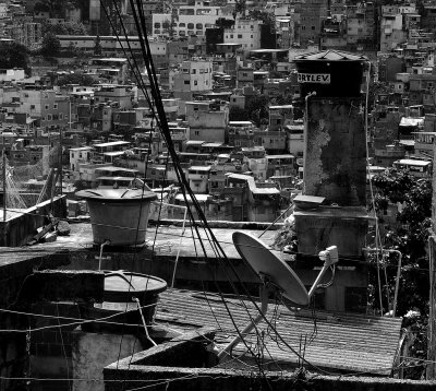 Rocinha Favela view.