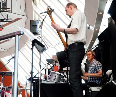 Music in the ferry Helsinki - Tallin. 