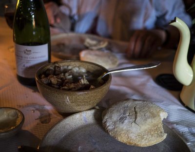 The restaurant Troglodytique Louresse Rochemenier. 