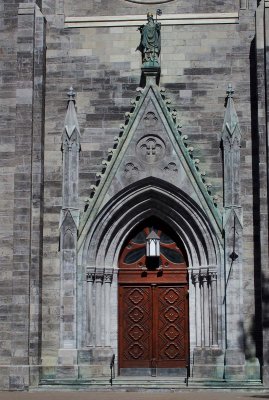 Montreal; downtown; the Basilique Saint Patrick; detail from the previous picture.