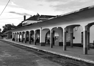Presidencia Roque Saenz Peña, the train station.