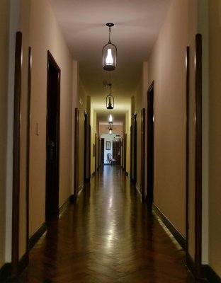 Hotel Salta; corridor at the fifth floor.  