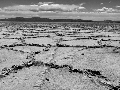 The arid Salinas Grandes.