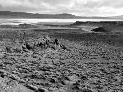 On the road; Chile side.