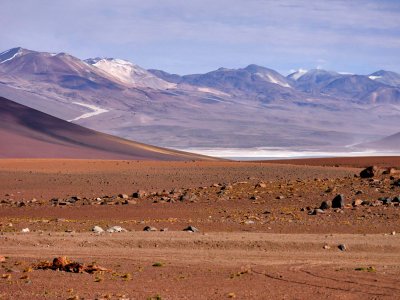 A salar on the Chile side.