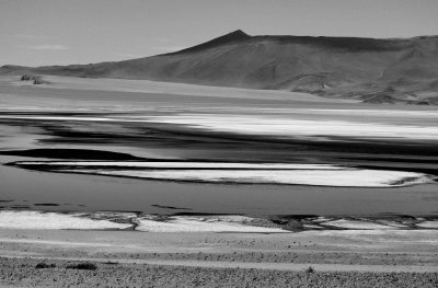 On the road, Chile side.