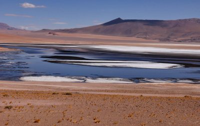 On the road, Chile side.