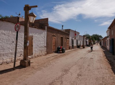 San Pedro de Atacama, Caracoles street (the main street).
