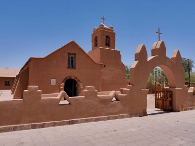 San Pedro de Atacama church.