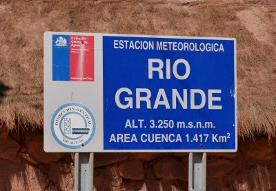 Rio Grande, a small town located about 50 km west of San Pedro de Atacama.