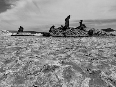 Valle de la Luna: the 'Three Maries' ('tres Marias').