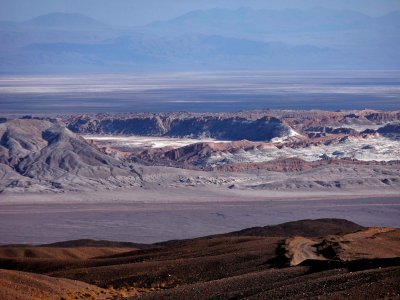 Atacama Parks: flying with Flamingos in a Rainbow and landing at the Moon Valley