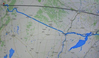 Second part: we stopped at Posadas, Presidencia Roque Peña and Salta.