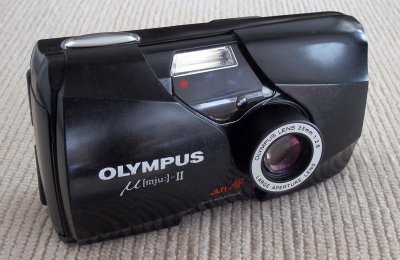 The camera Olympus Stylus (or Mju II) used for the picture series. 