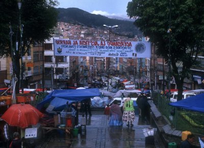 La Paz downtown.