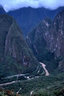 River in the Machu Picchu area. 