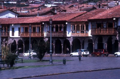 Cusco downtown.