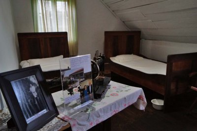 The museum interior.