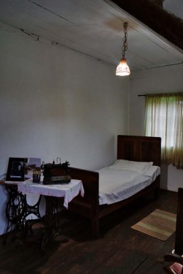 The museum interior; shows details of the life around 100 years ago. 