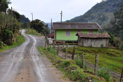 Anitápolis area on the road to Alfredo Wagner.