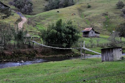 Area between Anitápolis and Alfredo Wagner.