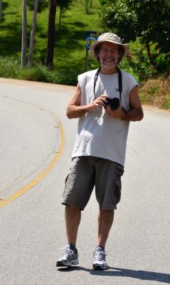 My friend Zhé Netto, near São Bonifácio.