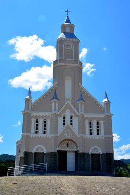Catholic church in São Bonifácio. 